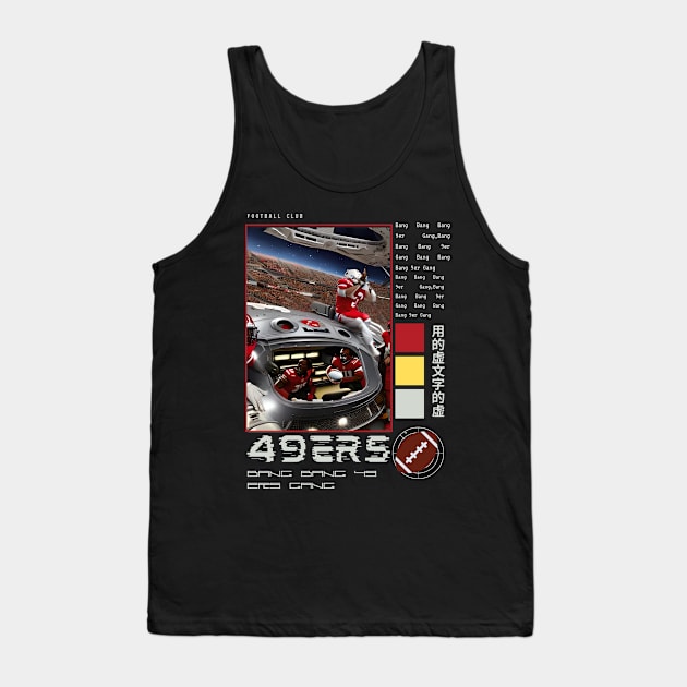 Bang Bang 9er Gang , 49 ers graphic design Tank Top by Nasromaystro